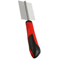 Гребінець Flamingo Comb Double для собак і котів, двостороння з різною густотою зубців Гребінець Flamingo Comb Double для собак і котів, двостороння з різною густотою зубців