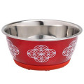 Миска Flamingo Bowl Selecta Red для собак и котов, 13 см, 500 мл