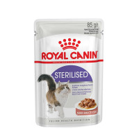 Вологий корм Royal Canin Sterilised Sauce для стерилізованих котів старше 12 місяців, 85 г Вологий корм Royal Canin Sterilised Sauce для стерилізованих котів старше 12 місяців, 85 г
