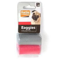 Пакеты Flamingo Swifty Waste Bags цветные, для сбора фекалий собак, 2 рул. по 20 пакетов Пакеты Flamingo Swifty Waste Bags цветные, для сбора фекалий собак, 2 рул. по 20 пакетов