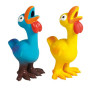 Игрушка Flamingo Turkey для собак, индейка, латекс, 10х8х16 см