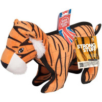 Игрушка Flamingo Strong Tiger суперпрочная, мягкая, для собак, 38х14х28 см Игрушка Flamingo Strong Tiger суперпрочная, мягкая, для собак, 38х14х28 см