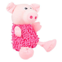 Игрушка Flamingo Shaggy Pig мягкая, для собак, плюш, 22 см Игрушка Flamingo Shaggy Pig мягкая, для собак, плюш, 22 см