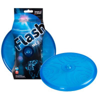 Игрушка Flamingo Frisbee+LED подсветкой для собак, резина, 20 см Игрушка Flamingo Frisbee+LED подсветкой для собак, резина, 20 см