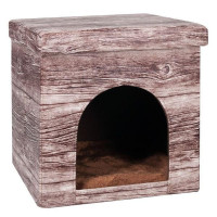 Домик Flamingo Chalet House для котов и собак, трикотаж, 38×38×37 см Домик Flamingo Chalet House для котов и собак, трикотаж, 38×38×37 см