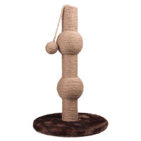 Когтеточка Flamingo Curvy Scratching столбик, драпак, для котов, 30×30×49 см Когтеточка Flamingo Curvy Scratching столбик, драпак, для котов, 30×30×49 см
