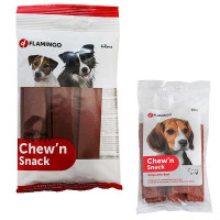 Ласощі Flamingo Chew`n Stripes Beef для собак, яловичина, 108 г Ласощі Flamingo Chew`n Stripes Beef для собак, яловичина, 108 г