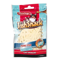 Лакомство Flamingo Pollock Strips для кошек, полоски минтая, 50 г Лакомство Flamingo Pollock Strips для кошек, полоски минтая, 50 г
