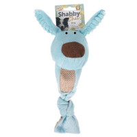 Іграшка Flamingo Shabby Chic Dog для собак, з м'ячем і пищалкой, 40х10 см Іграшка Flamingo Shabby Chic Dog для собак, з м'ячем і пищалкой, 40х10 см