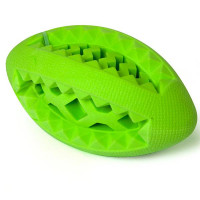 Игрушка Flamingo Foam Dina Rugby регби мяч, для собак, с ароматом мяты Игрушка Flamingo Foam Dina Rugby регби мяч, для собак, с ароматом мяты