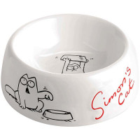 Миска Flamingo Simon`s Cat для котов, керамика, 14.5 см Миска Flamingo Simon`s Cat для котов, керамика, 14.5 см
