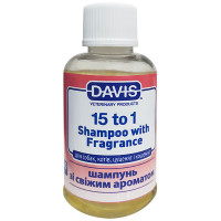 Шампунь Davis 15 to 1 Shampoo Fresh Fragrance для собак і котів, концентрат, 50 мл Шампунь Davis 15 to 1 Shampoo Fresh Fragrance для собак і котів, концентрат, 50 мл