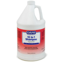 Шампунь Davis 15 to 1 Shampoo Fragrance-Free без запаха для собак, котов, концентрат, 3.8 л Шампунь Davis 15 to 1 Shampoo Fragrance-Free без запаха для собак, котов, концентрат, 3.8 л