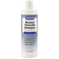 Шампунь Davis Benzoyl Peroxide Shampoo для собак и котов с демодекозом и дерматитами, 355 мл Шампунь Davis Benzoyl Peroxide Shampoo для собак и котов с демодекозом и дерматитами, 355 мл
