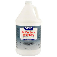Шампунь Davis Sulfur Benz Shampoo для собак і котів із захворюваннями шкіри, 3.8 л Шампунь Davis Sulfur Benz Shampoo для собак і котів із захворюваннями шкіри, 3.8 л