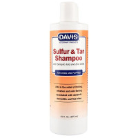 Шампунь Davis Sulfur & Tar Shampoo с серой и дегтем, для собак, 355 мл