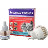 Диффузор Ceva Feliway Friends + сменный блок для снятия стресса и коррекции поведения у кошек, 48 мл Диффузор Ceva Feliway Friends + сменный блок для снятия стресса и коррекции поведения у кошек, 48 мл