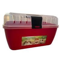 Переноска Georplast Twister Small для гризунів, пластик, 29×19×18 см Переноска Georplast Twister Small для гризунів, пластик, 29×19×18 см
