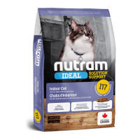 Сухий корм I17 Nutram Ideal Solution Support Indoor Cat для котів домашнього утримання, холістік, 5.4 кг Сухий корм I17 Nutram Ideal Solution Support Indoor Cat для котів домашнього утримання, холістік, 5.4 кг
