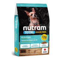 Сухой корм T28 Nutram Total Small Breed для мелких пород собак, с лососем и форелью, беззерновой, 2 кг Сухой корм T28 Nutram Total Small Breed для мелких пород собак, с лососем и форелью, беззерновой, 2 кг