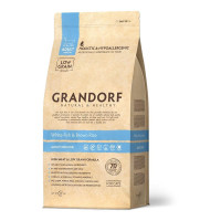 Сухой корм Grandorf White Fish & Brown Rice Adult для кошек с чувствительным пищеварением, с рыбой, 400 г Сухой корм Grandorf White Fish & Brown Rice Adult для кошек с чувствительным пищеварением, с рыбой, 400 г