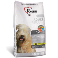 Сухой корм 1st Choice Hypoallergenic Adult для собак всех пород, гипоаллергенный, с уткой и картошкой, 350 г Сухой корм 1st Choice Hypoallergenic Adult для собак всех пород, гипоаллергенный, с уткой и картошкой, 350 г
