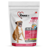 Сухий корм 1st Choice Adult Sensitive Lamb & Fish всіх порід схильних до алергії, з ягням і рибою, 350 г Сухий корм 1st Choice Adult Sensitive Lamb & Fish всіх порід схильних до алергії, з ягням і рибою, 350 г