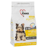 Сухий корм 1st Choice Puppy Toy & Small Chicken для цуценят міні та малих порід, з куркою, 2.72 кг Сухий корм 1st Choice Puppy Toy & Small Chicken для цуценят міні та малих порід, з куркою, 2.72 кг