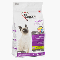 Сухой корм 1st Choice Adult Finicky Chicken для активных кошек, с курицей и финиками, 2.72 кг Сухой корм 1st Choice Adult Finicky Chicken для активных кошек, с курицей и финиками, 2.72 кг
