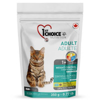 Сухий корм 1st Choice Weight Control Adult для котів від 1 року схильних до повноти, 350 г Сухий корм 1st Choice Weight Control Adult для котів від 1 року схильних до повноти, 350 г