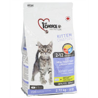 Сухий корм 1st Choice Kitten Healthy Start для кошенят від 2-х до 12-ти місяців, 2.72 кг Сухий корм 1st Choice Kitten Healthy Start для кошенят від 2-х до 12-ти місяців, 2.72 кг