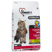 Сухой корм 1st Choice Sterilized Chicken для кастрированных котов и стерилизованных кошек, с курицей, 5 кг Сухой корм 1st Choice Sterilized Chicken для кастрированных котов и стерилизованных кошек, с курицей, 5 кг
