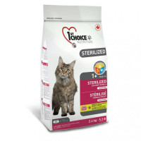 Сухий корм 1st Choice Sterilized Chicken для кастрованих котів і стерилізованих котів, з куркою, 10 кг Сухий корм 1st Choice Sterilized Chicken для кастрованих котів і стерилізованих котів, з куркою, 10 кг