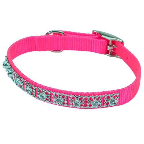 Нашийник Coastal Jeweled для собак, фламінго, 1×25 см