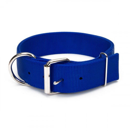 Нашийник подвійний Coastal Macho Dog для собак, синій, 4.5×65 см