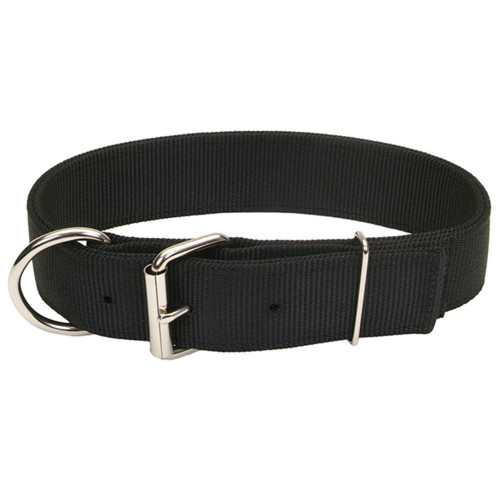 Нашийник подвійний Coastal Macho Dog для собак, чорний, 4.5×70 см