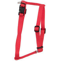 Нейлоновая шлея Coastal Nylon Adjustable для собак, красный, 1.6×40-66 см Нейлоновая шлея Coastal Nylon Adjustable для собак, красный, 1.6×40-66 см