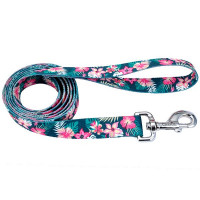 Поводок Coastal Pet Attire Style для собак, бирюзово-розовый, 1×1.2 м Поводок Coastal Pet Attire Style для собак, бирюзово-розовый, 1×1.2 м
