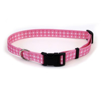 Нашийник Coastal Pet Attire Style для собак, рожева точка, 2×35-50 см Нашийник Coastal Pet Attire Style для собак, рожева точка, 2×35-50 см