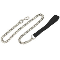 Повідець-ланцюжок Coastal Titan Chain Dog Leash для собак, чорний, 13 мм×1.2 м Повідець-ланцюжок Coastal Titan Chain Dog Leash для собак, чорний, 13 мм×1.2 м