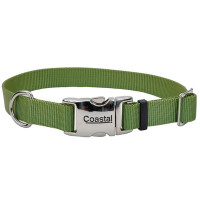 Ошейник Coastal Titan Buckle для собак, зеленый, 2×30-45 см Ошейник Coastal Titan Buckle для собак, зеленый, 2×30-45 см