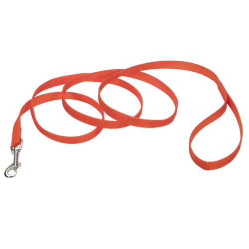 Нейлоновий поводок Coastal Training Lead для собак, помаранчевий, 1.5×1.8 м