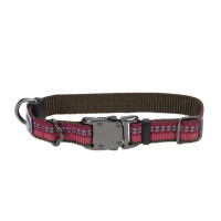 Нейлоновый ошейник Coastal K9 Explorer для собак, малиновый, 1.6×20-30 см Нейлоновый ошейник Coastal K9 Explorer для собак, малиновый, 1.6×20-30 см