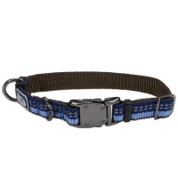 Нейлоновый ошейник Coastal K9 Explorer для собак, синий, 1.6×20-30 см Нейлоновый ошейник Coastal K9 Explorer для собак, синий, 1.6×20-30 см