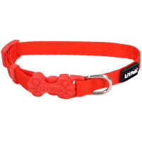 Ошейник Coastal Lit'l Pals Nylon для собак, красный, 0.8×15-20 см Ошейник Coastal Lit'l Pals Nylon для собак, красный, 0.8×15-20 см