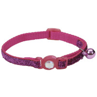Безопасный ошейник Coastal Fashion Safe Cat для кошек, розовый, 1×30 см Безопасный ошейник Coastal Fashion Safe Cat для кошек, розовый, 1×30 см