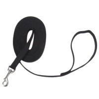 Повідець Coastal Cotton Web Training Leash для собак, котон, чорний, 1×6 м