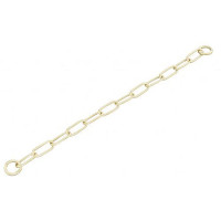 Ошейник с широким звеном Sprenger Extra Long Link для собак, 4 мм, полированная латунь, 76 см