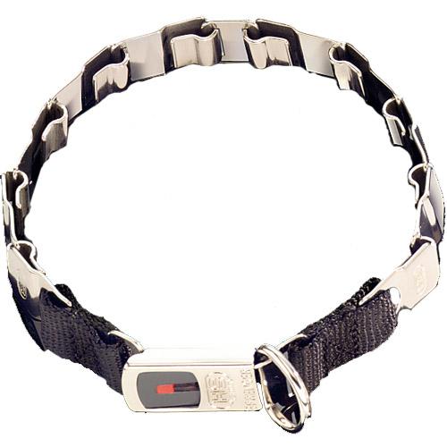 Строгий ошийник Sprenger Neck-Tech Fun для собак, з замком ClicLock, нержавіюча сталь маттовая, 48 см