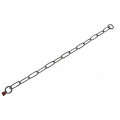Нашийник-ланцюг Sprenger Long Link для собак, з широким ланкою, чорна сталь, 3 мм, 58 см